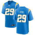 Men’s Los Angeles Chargers #29 Tarheeb Still Nike Powder Blue Vapor Limited Player Jersey