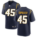 Men’s Los Angeles Chargers #45 Tuli Tuipulotu Nike Navy Alternate Vapor Limited Player Jersey