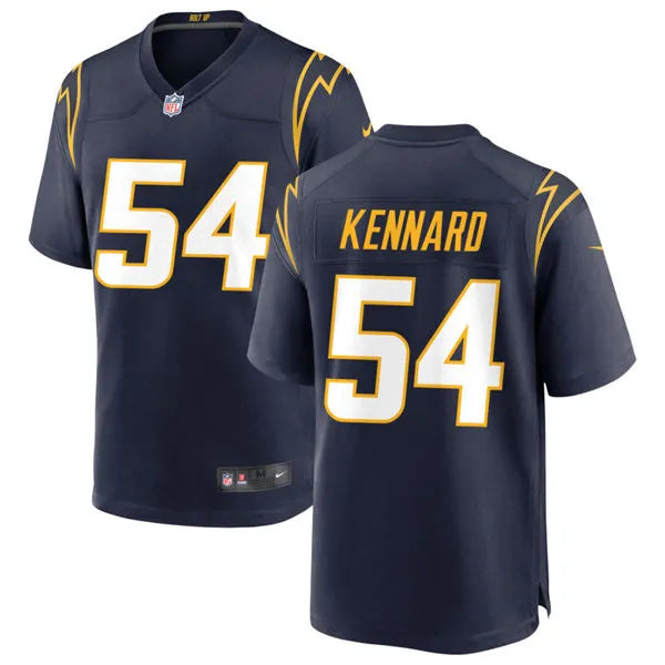 Men’s Los Angeles Chargers #54 Kyle Kennard Nike Navy Alternate Vapor F.U.S.E. Limited Jersey