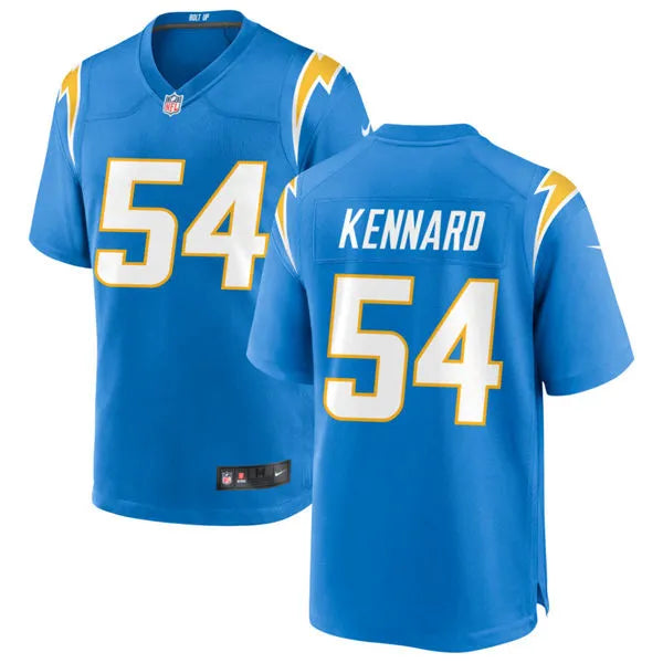 Men’s Los Angeles Chargers #54 Kyle Kennard Nike Powder Blue Vapor F.U.S.E. Limited Jersey