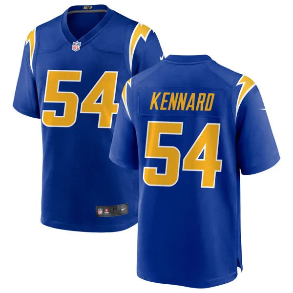 Men’s Los Angeles Chargers #54 Kyle Kennard Nike Royal Gold 2nd Alternate Vapor F.U.S.E. Limited Jersey