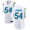 Men’s Los Angeles Chargers #54 Kyle Kennard Nike White Vapor F.U.S.E. Limited Jersey