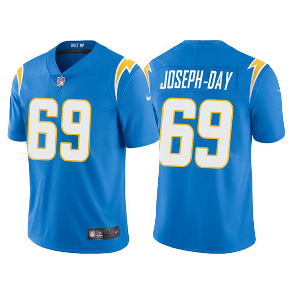Mens Los Angeles Chargers #69 Sebastian Joseph-Day Nike Powder Blue Vapor Limited Jersey