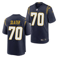 Men’s Los Angeles Chargers #70 Rashawn Slater Nike Navy Alternate Vapor F.U.S.E. Limited Jersey