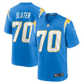 Men’s Los Angeles Chargers #70 Rashawn Slater Nike Powder Blue Vapor F.U.S.E. Limited Jersey