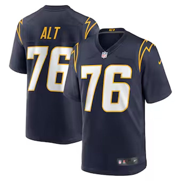 Men’s Los Angeles Chargers #76 Joe Alt  Nike Navy Alternate Vapor Limited Player Jersey