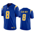Men’s Los Angeles Chargers #8 Kyle Van Noy Royal Gold 2nd Alternate Vapor Limited Jersey