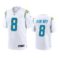 Men’s Los Angeles Chargers #8 Kyle Van Noy White Vapor Limited Player Jersey