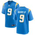 Men’s Los Angeles Chargers #9 Tre Harris III Nike Powder Blue Vapor F.U.S.E. Limited Jersey