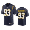 Men’s Los Angeles Chargers #93 Otito Ogbonnia Navy Alternate Vapor Limited Player Jersey