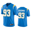 Men’s Los Angeles Chargers #93 Otito Ogbonnia Powder Blue Vapor Limited Player Jersey