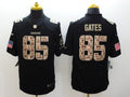 Men’s Los Angeles Chargers Antonio Gates #85 Black Jersey