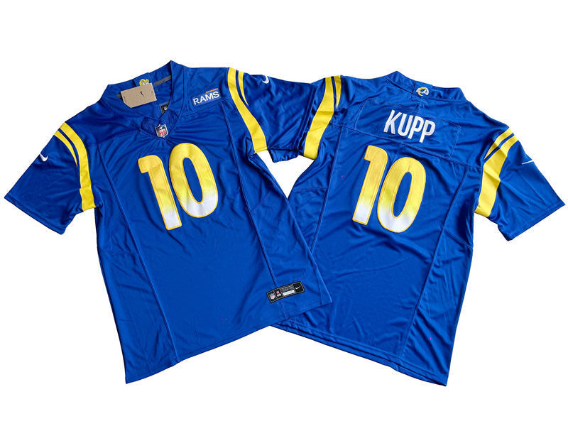 Men’s Los Angeles Rams #10 Cooper Kupp Nike Royal Vapor F.U.S.E. Limited Jersey