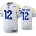 Mens Los Angeles Rams #12 Van Jefferson Nike Whie Away Vapor Untouchable Limited Jersey