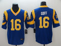 Men’s Los Angeles Rams #16 Jared Goff Nike Royal Limited Jersey