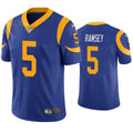 Men’s Los Angeles Rams #20 Jalen Ramsey Nike Royal Retro Limited Jersey