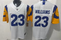 Mens Los Angeles Rams #23 Kyren Williams Nike 2026 White Vapor F.U.S.E. Limited Jersey