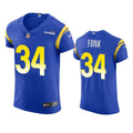 Mens Los Angeles Rams #34 Jake Funk Nike Royal Vapor Untouchable Limited Jersey