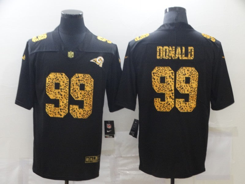 Men’s Los Angeles Rams #99 Aaron Donald Black Alternate Jersey