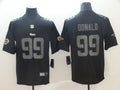 Men’s Los Angeles Rams #99 Aaron Donald Black Authentic Jersey