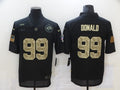 Men’s Los Angeles Rams #99 Aaron Donald Black Jersey