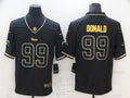 Men’s Los Angeles Rams #99 Aaron Donald Black Jersey