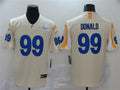 Men’s Los Angeles Rams #99 Aaron Donald Nike Bone Vapor Limited Football Jersey