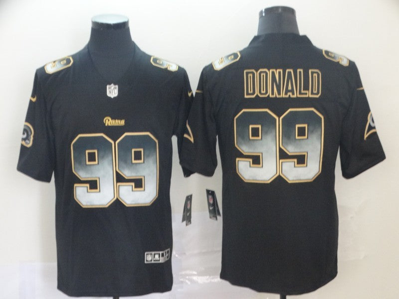 Men’s Los Angeles Rams Aaron Donald #99 Black Alternate Jersey