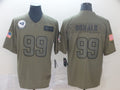 Men’s Los Angeles Rams Aaron Donald #99 Brown Jersey