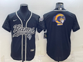 Men’s Los Angeles Rams Black RFLCTV Limited Jersey