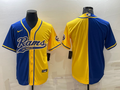 Men’s Los Angeles Rams Blue/Yellow Blank Jersey