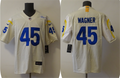 Men’s Los Angeles Rams Bobby Wagner #45 Beige Jersey
