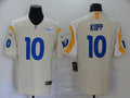 Men’s Los Angeles Rams Cooper Kupp #10 Beige Vapor Limited Jersey