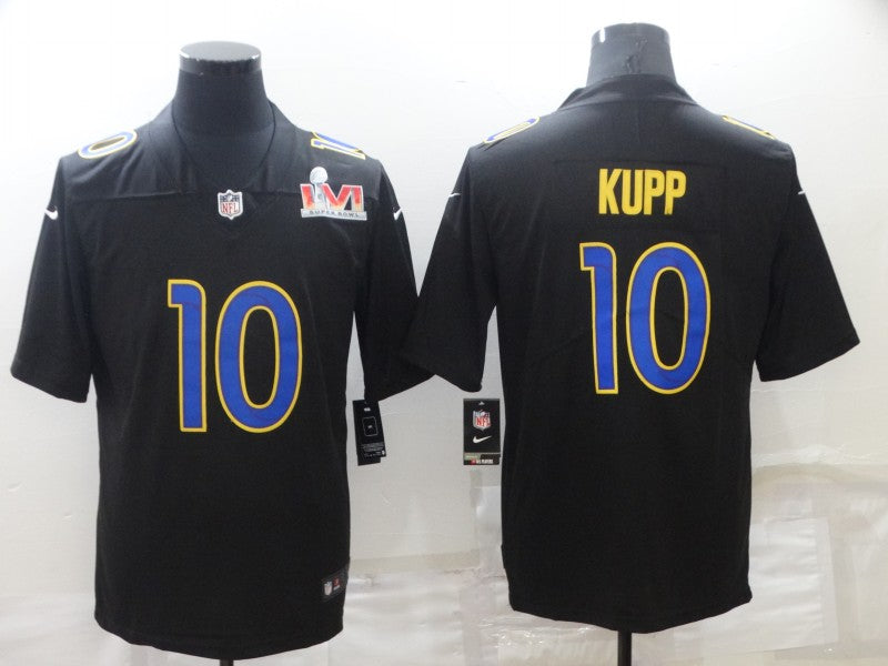 Men’s Los Angeles Rams Cooper Kupp #10 Black Jersey