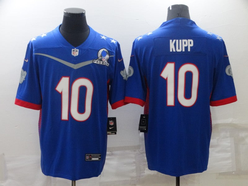 Men’s Los Angeles Rams Cooper Kupp #10 Blue ALL STAR Jersey