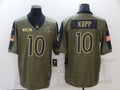 Men’s Los Angeles Rams Cooper Kupp #10 Brown Jersey