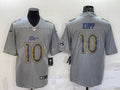 Men’s Los Angeles Rams Cooper Kupp #10 Gray Atmosphere Jersey