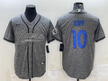 Men’s Los Angeles Rams Cooper Kupp #10 Gray Jersey Joint Edition