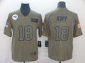 Men’s Los Angeles Rams Cooper Kupp #18 Brown Jersey