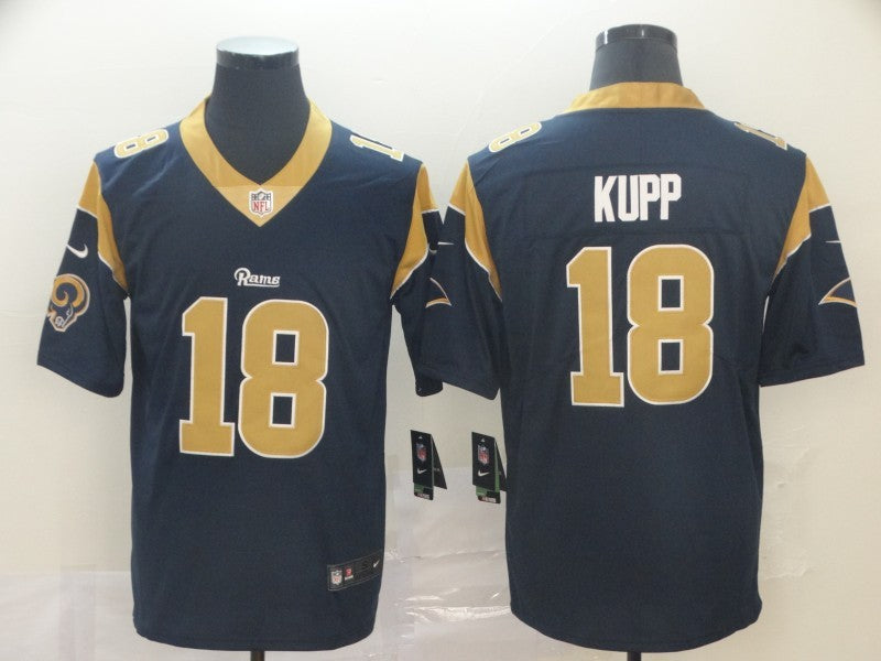 Men’s Los Angeles Rams Cooper Kupp #18 Navy Jersey