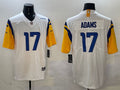 Men’s Los Angeles Rams Davante Adams #17 White Jersey