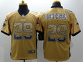 Men’s Los Angeles Rams Eric Dickerson #29 Yellow Jersey