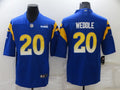Men’s Los Angeles Rams Eric Weddle #20 Blue Jersey