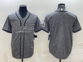 Men’s Los Angeles Rams Gray Blank Jersey