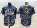 Men’s Los Angeles Rams Grey Camouflage Jersey