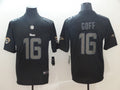 Men’s Los Angeles Rams Jared Goff #16 Black Jersey