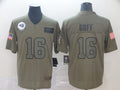 Men’s Los Angeles Rams Jared Goff #16 Brown Jersey