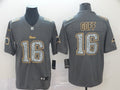 Men’s Los Angeles Rams Jared Goff #16 Gray Jersey