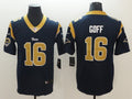 Men’s Los Angeles Rams Jared Goff #16 Navy Jersey