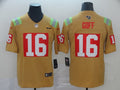 Men’s Los Angeles Rams Jared Goff #16 Yellow City Edition Jersey